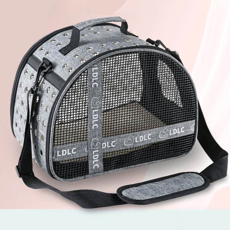 Portable Pet Travel Bag: One Shoulder Cat Litter Carrier