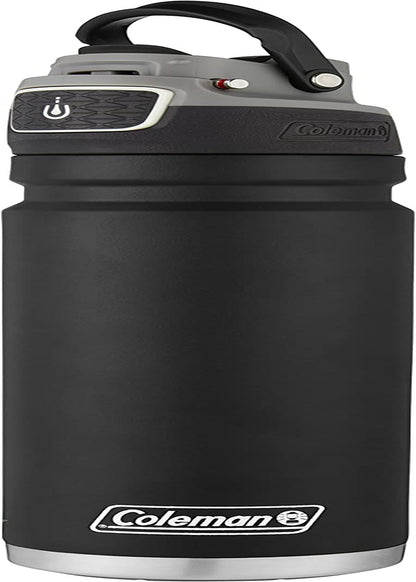 Freeflow Vacuum-Insulated Stainless Steel Water Bottle with Leak-Proof Lid, 24Oz/40Oz Bottle with Button-Operated Lid &amp; Carry Handle, Keeps Drinks Hot or Cold for Hours