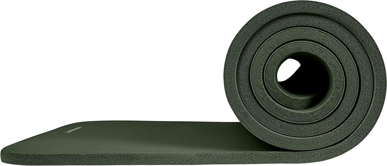 Solana Yoga Mat 1/2&quot; Thick W/Nylon Strap for Men &amp; Women - Non Slip Exercise Mat for Yoga, Pilates, Stretching, Floor &amp; Fitness Workouts