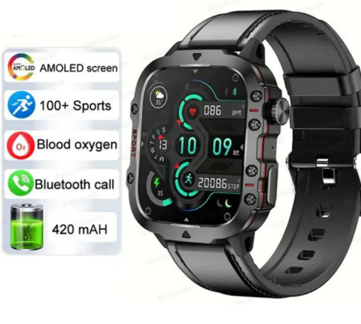 QX11 Smart Bluetooth Watch – Advanced Fitness &amp; Connectivity