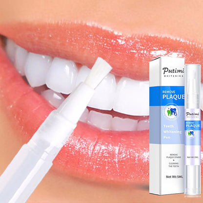 Instant Teeth Whitening Paint,Tooth Whitening Pen Tooth Whitening Device Tooth Whitening Pen 5.0ML White