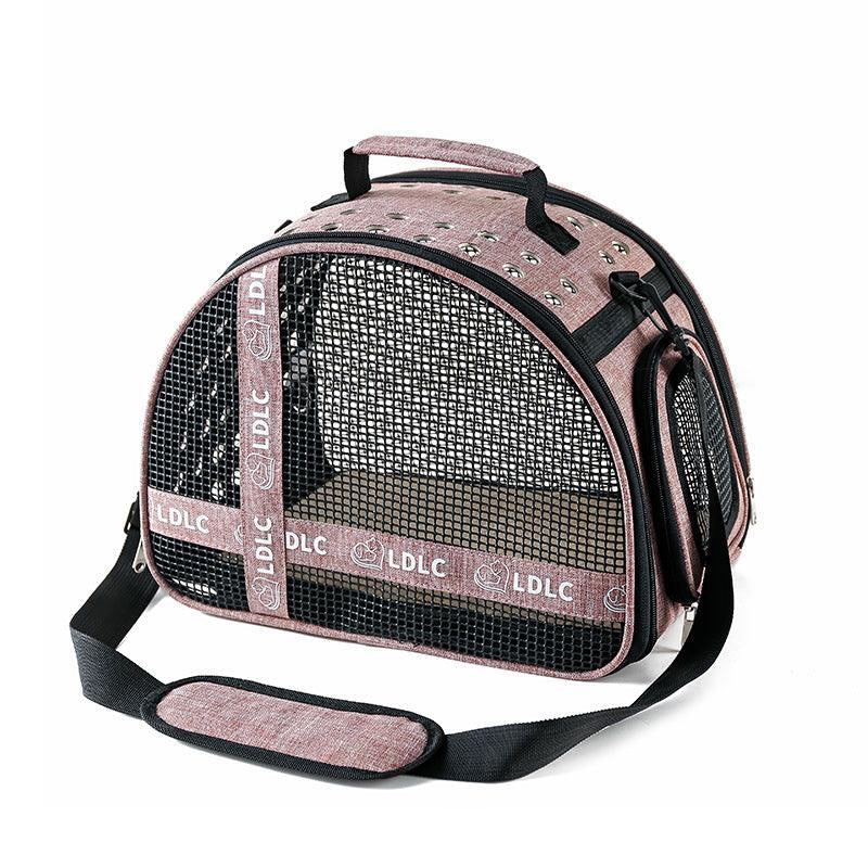 Portable Pet Travel Bag: One Shoulder Cat Litter Carrier