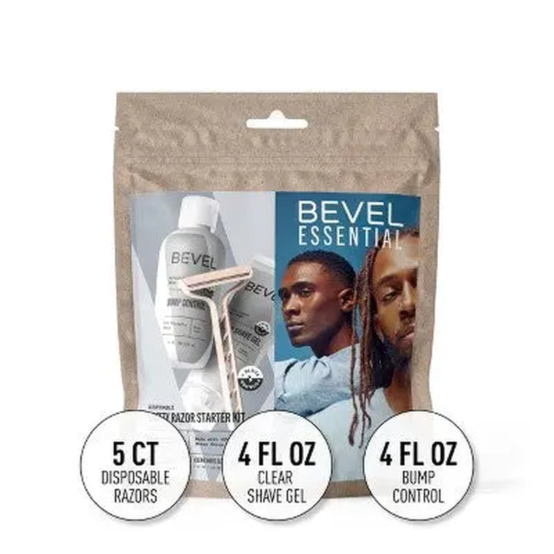 BEVEL Disposable Razor Starter Kit - 7Ct