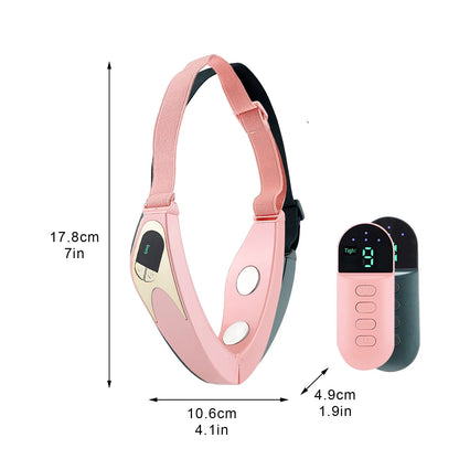 Beauty Stuff Personal Care Electric V- Face Shaping Massager Facial Lifting Machine Micro-Current Face Slimming Device Double Chin Reducer Machine Beauty Belt-Rejuvenation Lifting