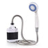 Portable Camping Shower Outdoor USB Rechargeable Electric Shower Pump for Camping Car Washing Gardening Pet Cleaning