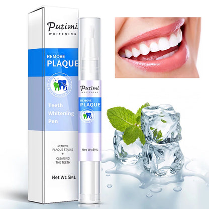 Instant Teeth Whitening Paint,Tooth Whitening Pen Tooth Whitening Device Tooth Whitening Pen 5.0ML White